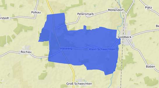 Bodenrichtwertkarte Klein Schwechten